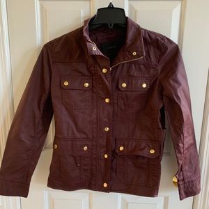 ICrew woman’s wax coat